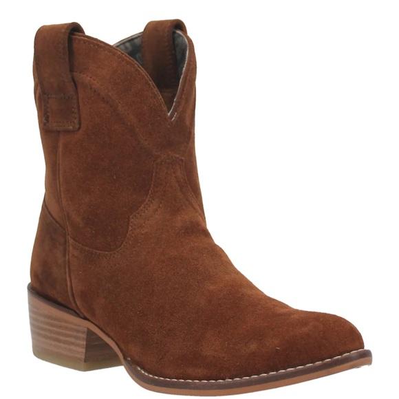 DINGO, TUMBLEWEED LEATHER BOOTIE, (whiskey) 10 - Picture 5 of 14